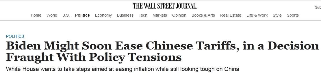 《华尔街日报》报道截图